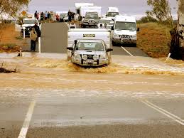 car in floods